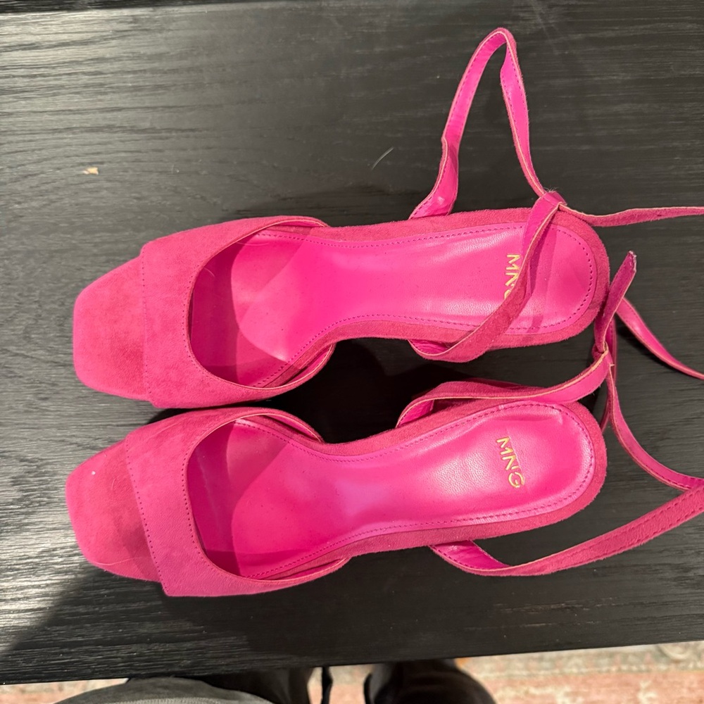 Mango Platform Ankle-Cuff Sandals - image 6